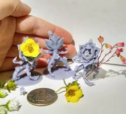 Kangaroo/Mecha Flower Guy Art Toy