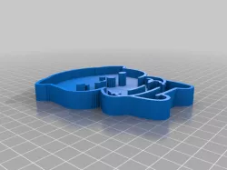 kiwii keychain magnet