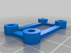 LM2596 PCB Spacer Rectangle