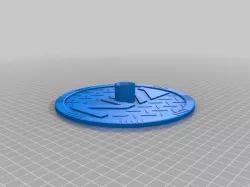 Mass Effect N7 Style Helmet Stand Base