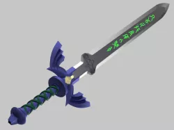 Master Sword with interchangeable blades