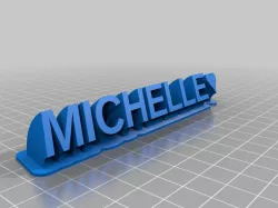 MICHELLE_3DTEXT