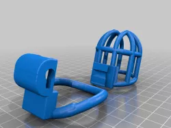 My Customized [18+ NSFW] Parametric Chastity Cage