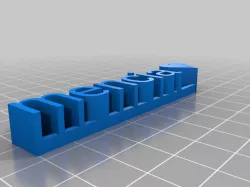 My Customized 3D name plate