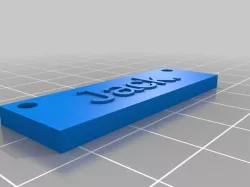 My Customized Custom Name Plate