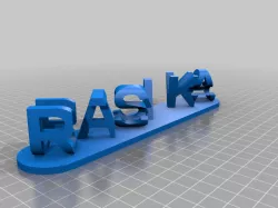 My Customized Dual Letter Blocks Illusion Customizer