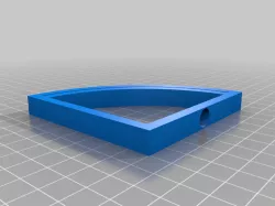 My Customized forced air vent deflector