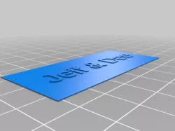 My Customized Letter