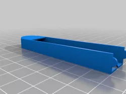 My Customized Parametric Nail Clipper Catcher OpenSCAD