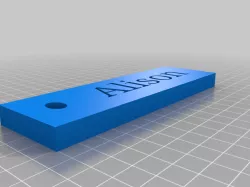 Name keychain