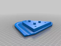 Nami Burn-e rear foot plate 