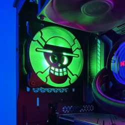 One Piece PC fan grill