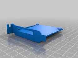 PCI / ISA Slot Low Profile Bracket for IDE 40pin to SD adapter