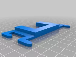 pistol rack holder 32mm