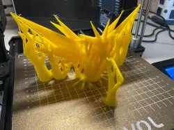 Pokemon, Zapdos but printer friendly