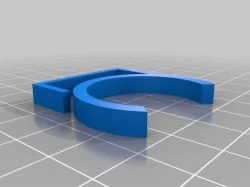 pole cable clip