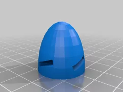 Propeller Hub for Popsicle Stick Blades
