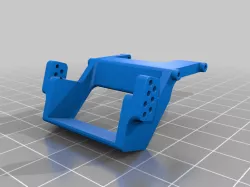SCX24 Shock tower with clearance for front mount brushless motor