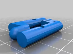 Short Scx10 Body Mounts For Amazon Shock Towers