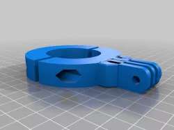 Soporte Yi-4K para horquilla sportster hugger 