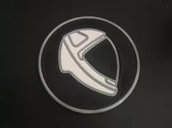 SpaceX Helmet Coaster
