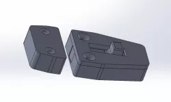 Spring loaded lock