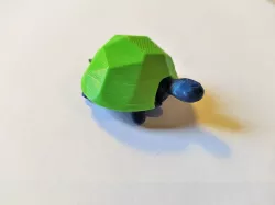 Squishy Turtle Keychain