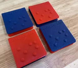 Textured Easy Touch Switch with Braille