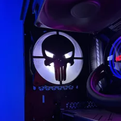 The Punisher PC fan grill