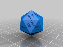 TTRPG Hit location Dice