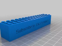 1,000 Subscriber Club Custom Lego Brick!