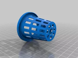 3D Printed Model: 2-Inch Plant Pot