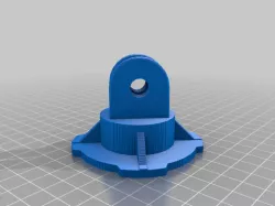 (3D Slash) Quadlock_GoPro_Double_Adapter