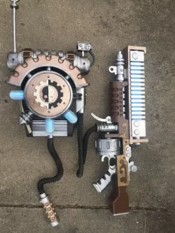 40K Skitarii Ranger Arc Rifle Backpack Cosplay