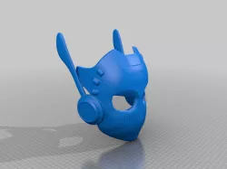 5 Pebbles Mask - Rainworld 