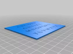 8mm Stencil