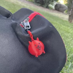 Basic Battle Cat Keychain - The Battle Cats