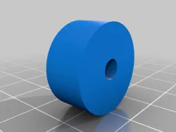 Bed screw spacers for Ender 3 S1 silicone mounts