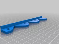 Bookbinding corner ruler
