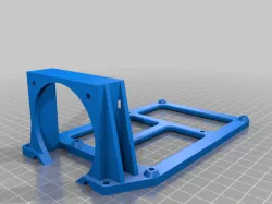 BTT Manta M5P Mount for flsun Super Racer
