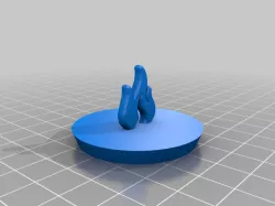 Cardboard Roll Candle Flame