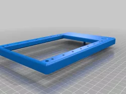 Case for 5 inch touchscreen and rfid reader