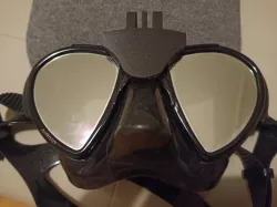 Cressi Nano Diving Mask GoPro Mount
