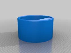 Cylinder shaped shelf w/ piggy bank 