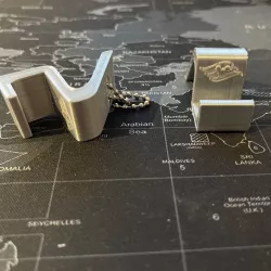 DCL Logo Phone Stand Keychain