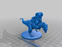 dino rider boy