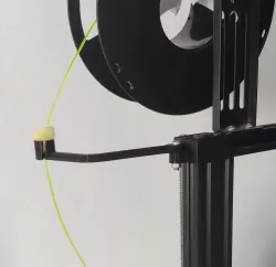 filament guide and cleaner