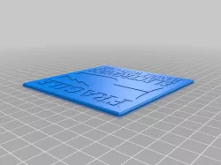 Fragile - Electronics, handle with care plate