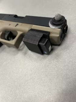 Glock 17 mount for Delsys accelerometer