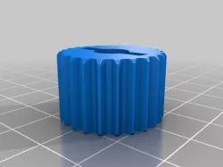 Goodman Handle - knurled grip for wing screw M3